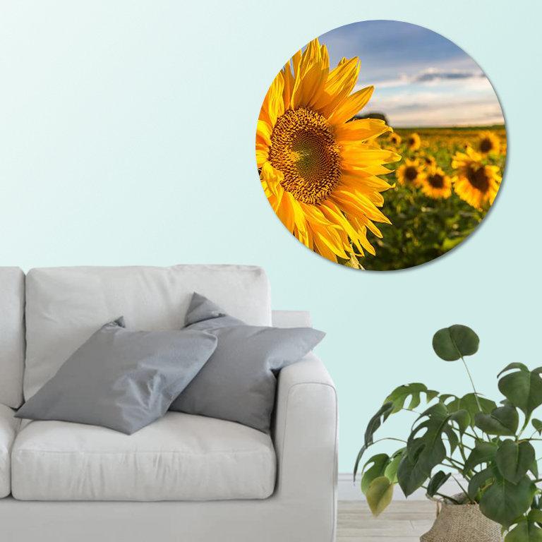 aluminium round 80cm