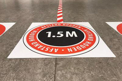 Vloersticker