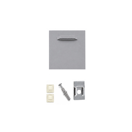 Adhesive plate 4x4cm
