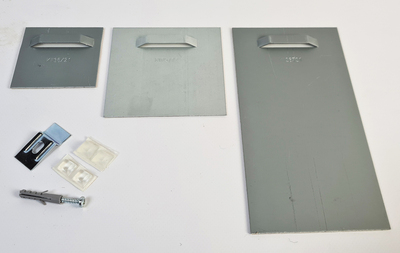 Adhesive plates various sizes