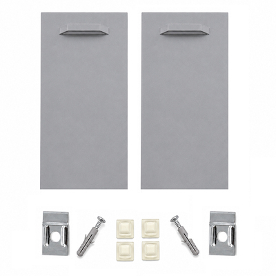 2 adhesive plates 10x20cm