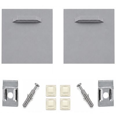 2 adhesive plates 10x10cm