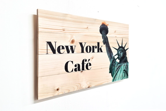 Photo on natural pine wood is only possible on request, info@photogift.eu