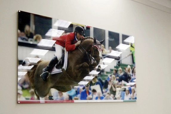 Large format plexiglass photo.