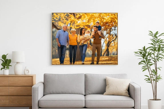 The ayous wood version looks especially good in a warm and modern living room setting.
