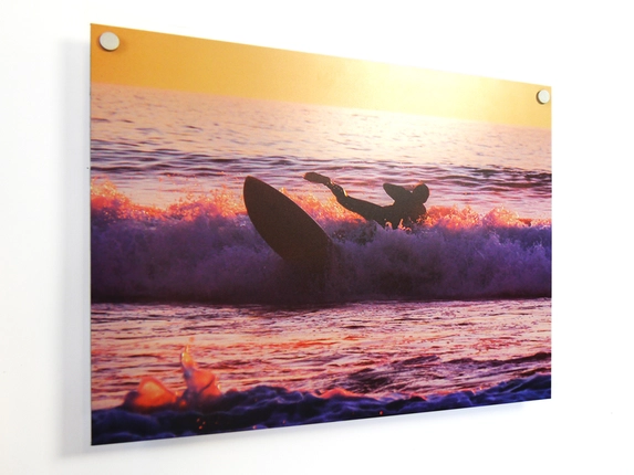 Lightweight aluminum photo for stylish wall decoration