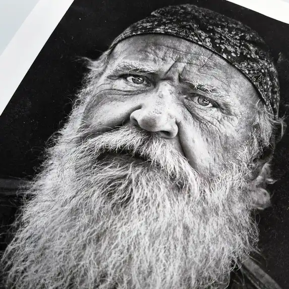 The special fine art paper gives every photo an artistic look.