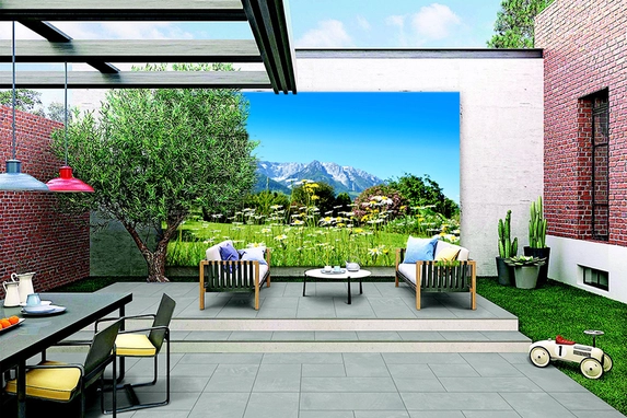 We supply outdoor canvas on wooden frame in large format up to 200x300 cm.