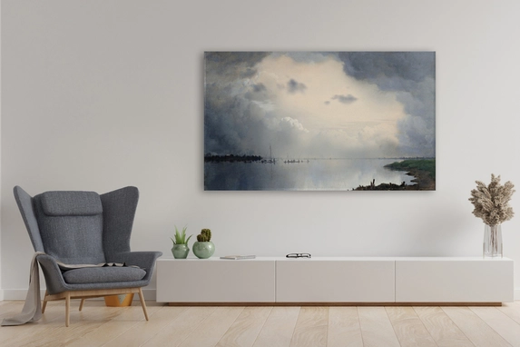 Photo of painting perfectly printed on plexiglass.