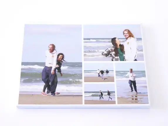 Beautiful photo gift photo collages on canvas.