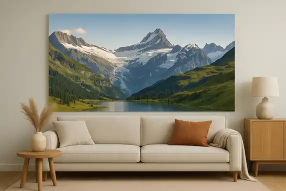 Hardboard posters from Photogift are perfect as modern wall decoration.