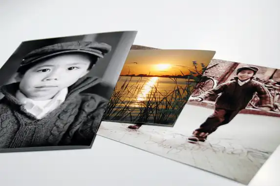 Top-quality photo prints on thicker paper with perfect colours and fast delivery.