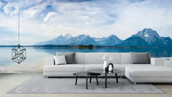 Photo wallpaper with nature Alaska.