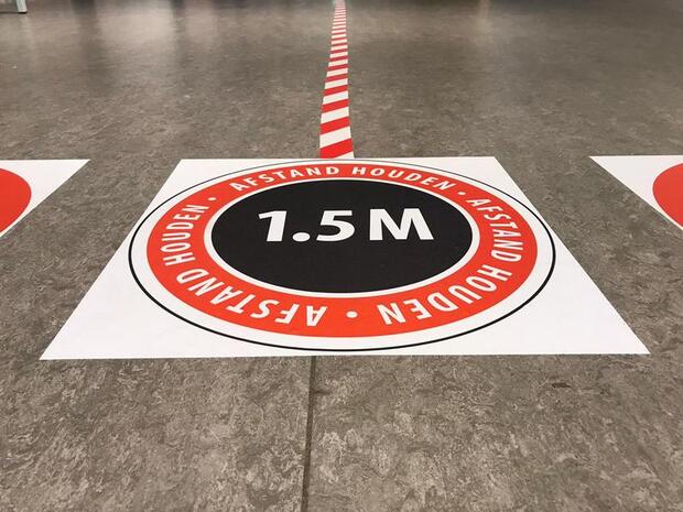 Vloerstickers Fotogeschenk 