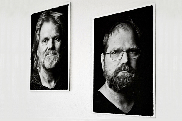 Fineart is very suitable for gluing on Dibond, a unique combination. Photos Stef Oers.