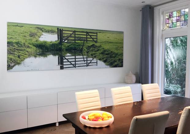 Foto achter acrylaat grootformaat