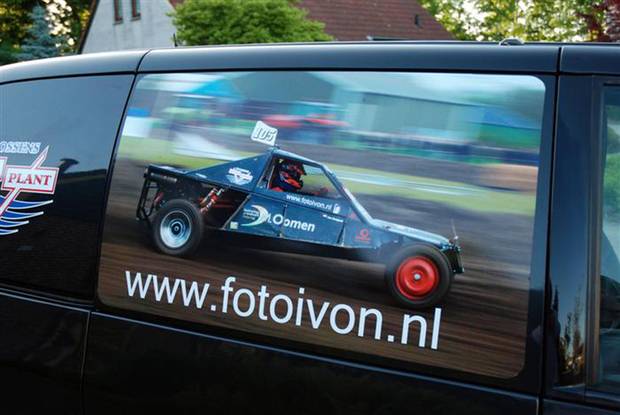 Foto als autosticker