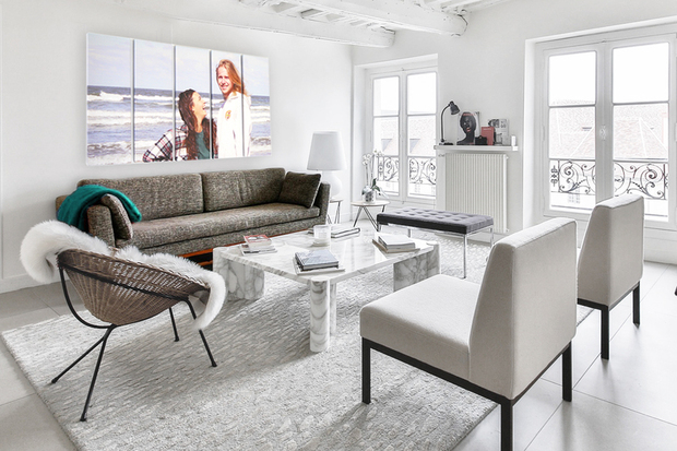 Meerluik canvas wanddecoratie