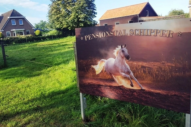 Foto op aluminium is ook voor buiten